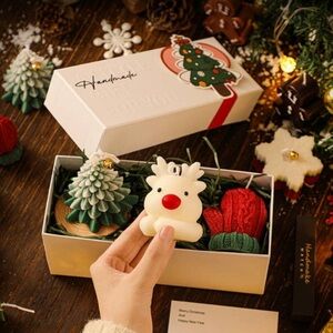 Christmas Gift Set-Handmade Scented Soy Candles